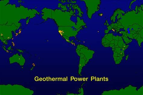 Geothermal Energy World Map