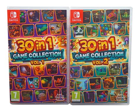 30 In 1 Game Collection Vol 1 And 2 Nintendo Switch Games Set 60
