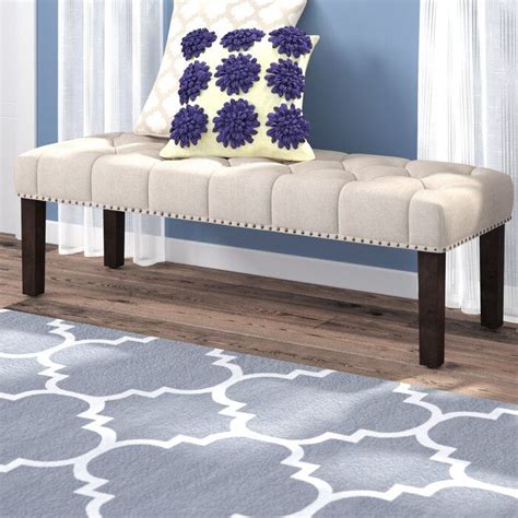 Tulsa wood kitchen bench this beautifully made kitchen bench with backrest is a solid wooden. Almaraz Upholstered Bench in 2020 (With images ...