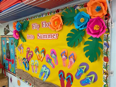 Teachers School Summer Bulletin Board For Preschool Etsy Uk