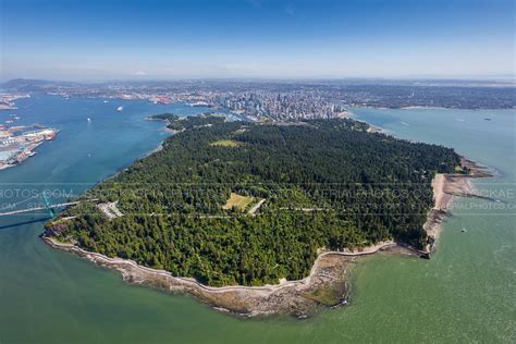 Aerial Photo Stanley Park Vancouver