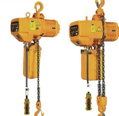 3 Ton 8m Hook Electric Chain Hoists 50hz 380v 3p For Heavy Duty Industry