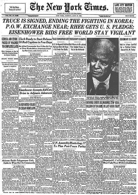 On This Day July 27 The New York Times