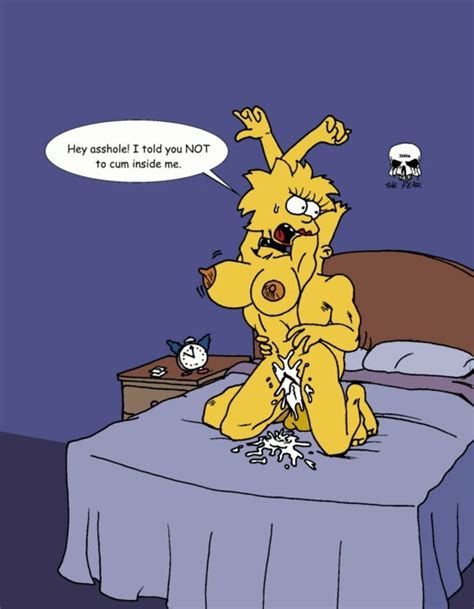 Rule 34 Bart Simpson Color Female Human Lisa Simpson Male Sex Straight The Fear The Simpsons