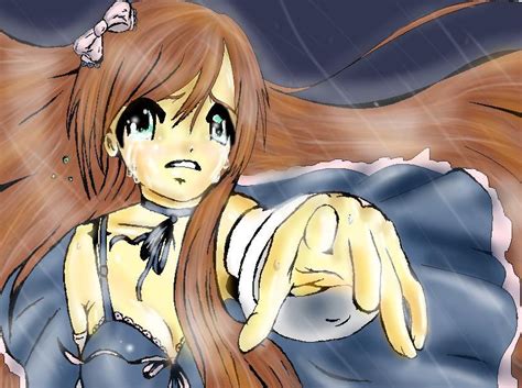 Sad Anime Girl D By Chocochipchan On Deviantart