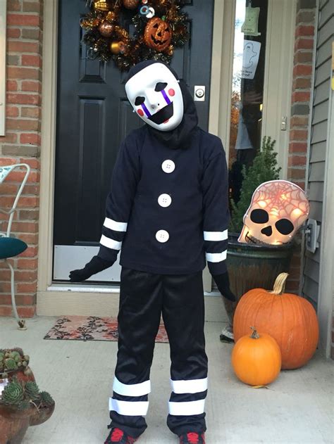 Five Nights At Freddys Marionette Costume I Used The Matte Maskyou