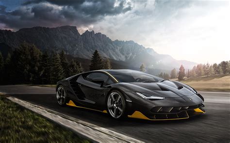 Download Wallpapers Lamborghini Centenario 2018 4k Luxury Supercar