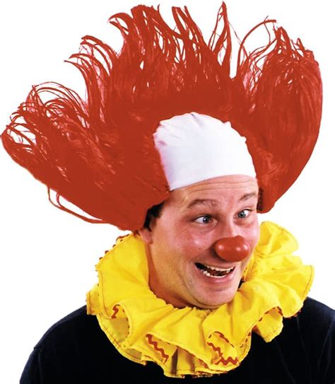 Funny Clown Wig Red Scostumes