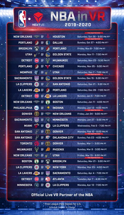 Nba Schedule By Network Nbabv