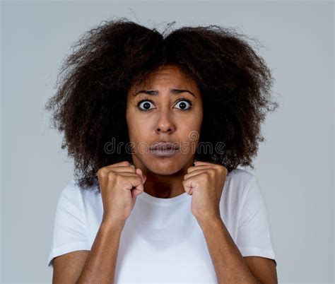 2160 Emotional Scared African American Woman Stock Photos Free
