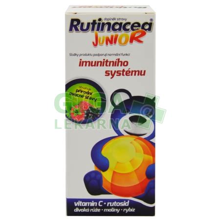 Weitere informationen zu cookies erhalten sie in unserer datenschutzerklärung. Rutinacea Junior sirup 100ml - GigaLékárna.cz