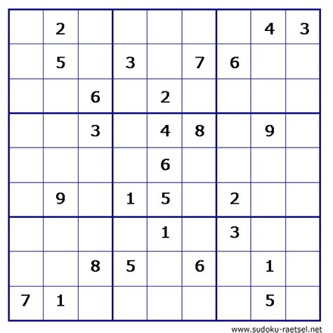 Jahrhunderts veröffentlichten französische tageszeitungen erstmals magische quadrate mit 9×9 feldern und fehlenden zahlen. Sudoku schwer Online & zum Ausdrucken | Sudoku-Raetsel.net