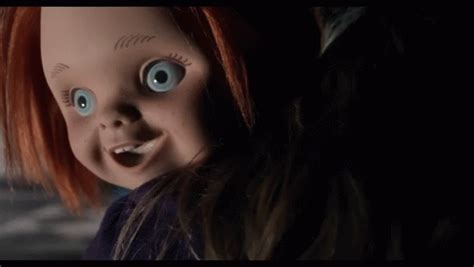 It S Eye Popping Gif Chucky Scary Doll Descobreix I Comparteix Gif