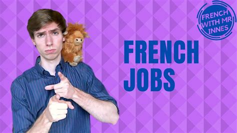 JOBS // Learn French Basics Day 36 - for beginners and kids - YouTube