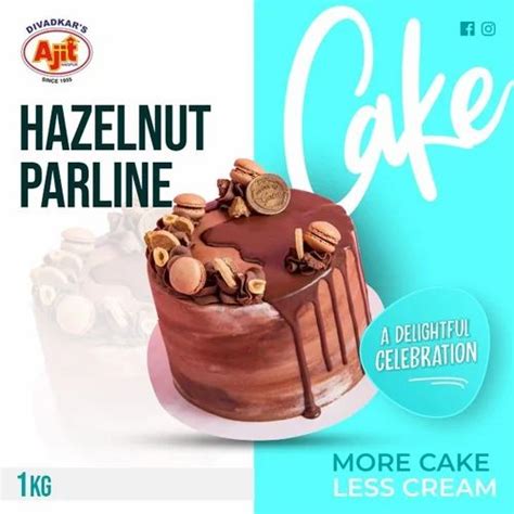 Round Hazelnut Praline Cake Packaging Type Box Weight Kg At Rs