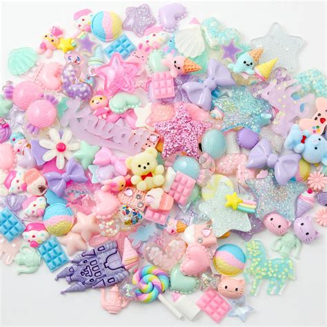 Super Kawaii Pastel Charms For Slime Cute Resin