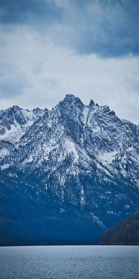 Download 1080x2160 Wallpaper Mountains Blue Glacier Snow Mountain
