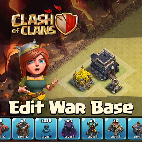 Clash Of Clans Releases New Update Introduces War Base Layout And Edit
