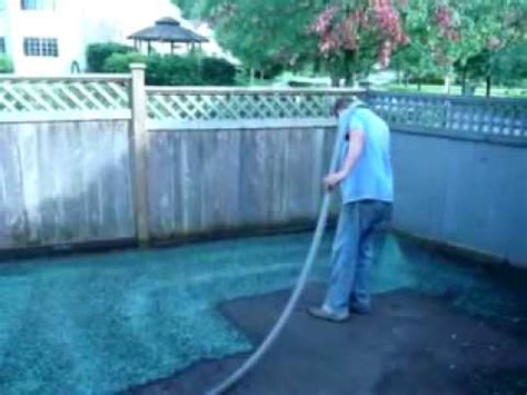 It costs about $950 to overseed a lawn, or between $400 and $1,500. Hydroseeding 101 | Doovi