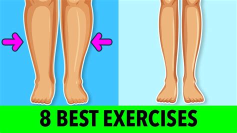 Slim Down Calves 8 Best Exercises To Slim Calves Youtube