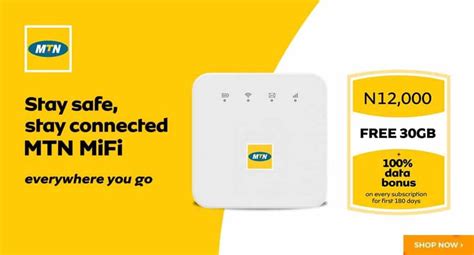 Mtn Mifi Check Data Plans Router Login And Subscription Steps