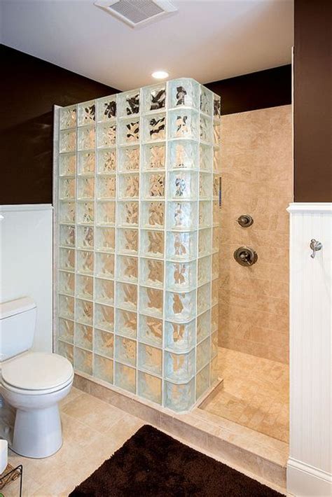 Images About Glass Block Showers On Pinterest Traditional