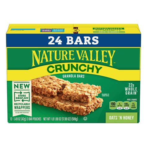 Nature Valley Crunchy Oats N Honey Granola Bars Ct Shipt