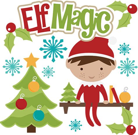 Elf Magic SVG christmas svg files elf svg file svg file free svgs svg files for scrapbooking
