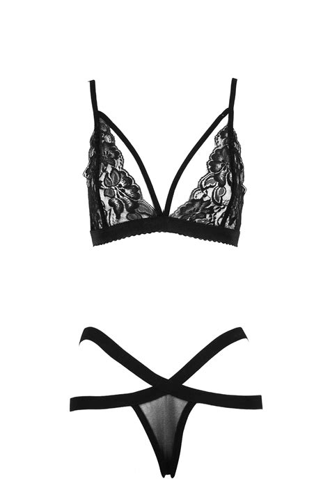 Best Quality Bras Sets Women Sexy Sheer Lace Push Up Set Lingerie