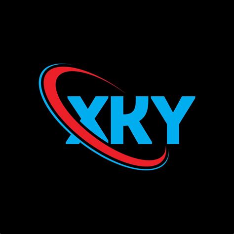 logotipo de xky letra xky diseño del logotipo de la letra xky logotipo de iniciales xky