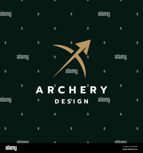 Archer Logo Design Inspiration Vector Template Archery Icon