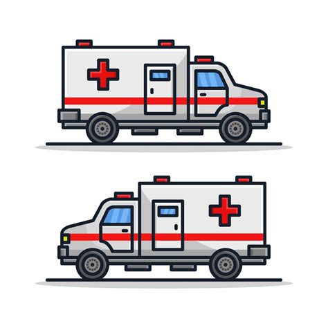 Icono De Ambulancia Sobre Fondo Blanco 2238888 Vector En Vecteezy