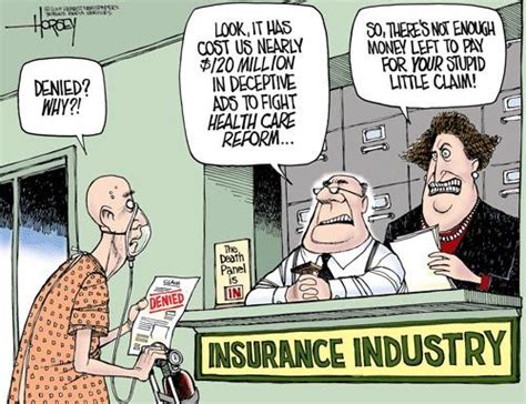 Healthcare Cartoons Deceptive Ads Dental Insurance Plans Health
