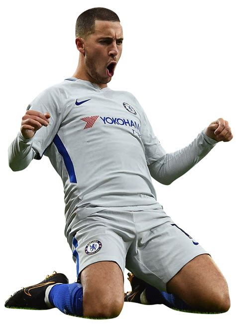 Eden Hazard Chelsea Football Render Footyrenders
