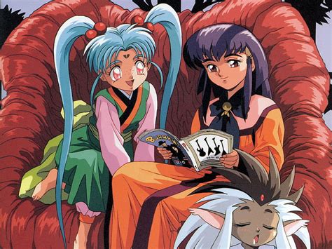 Tenchi Muyo Ayeka Ryoko Washu Sasami Kain Ryo Ohki Anime