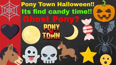 Halloween In Pony Town Pony Town Update Squishymain 🐴🎃 Youtube