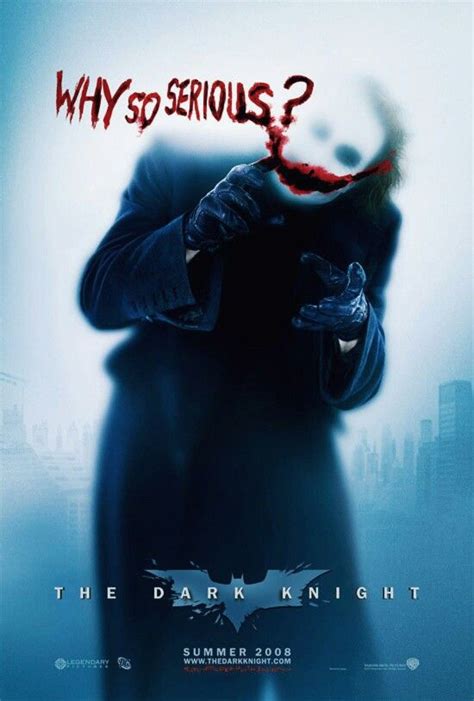 The Dark Knight 2008 Joker Heath Ledger The Dark Knight Poster