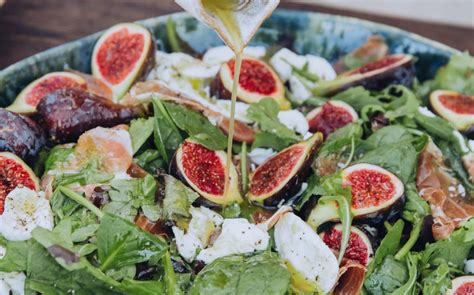 Fig Mozzarella And Serrano Ham Salad Recipe Armenian American Reporter