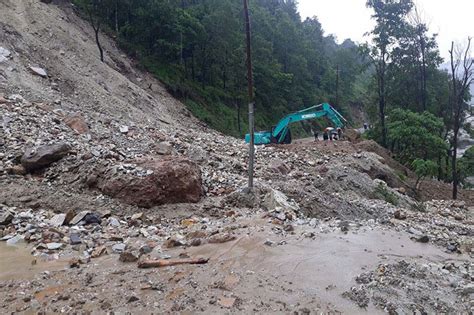 In Pictures Landslides Floods Across Nepal Nepalnews