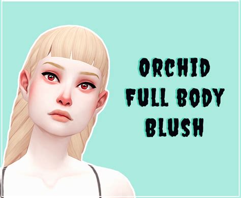 Full Body Blush Custom Content Mods For The Sims Snootysims 0 Hot Sex