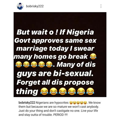 If Nigerian Government Approves Same Sex Marriages Many Homes Would