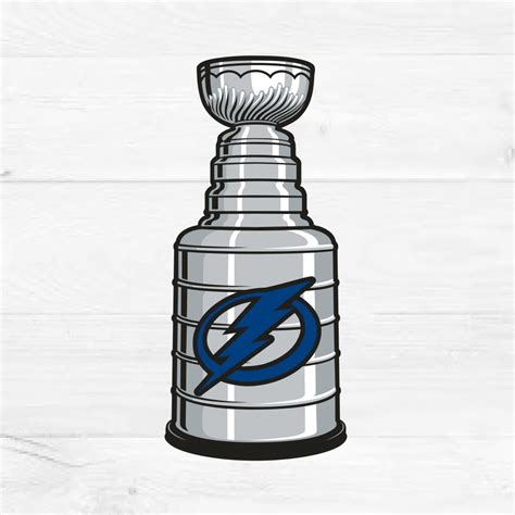 Stanley Cup Svg Tampa Bay Lightning Svg Stanley Cup Emblem Etsy