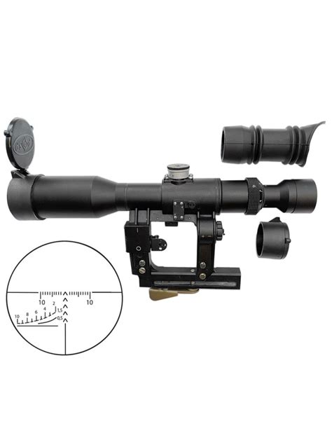 Posp 3 9x42v Sniper Scope With Ak Mount 1000m Svd Reticle