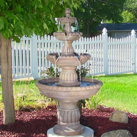Backyard Water Fountains Great Garden Fountain Ideas Sunset