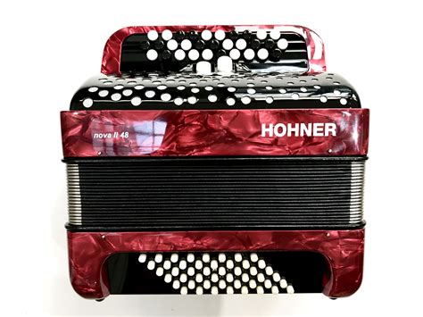 Get the gear you need today with our 0% financing options*. Hohner Nova II 48 Bass C system Button Accordion