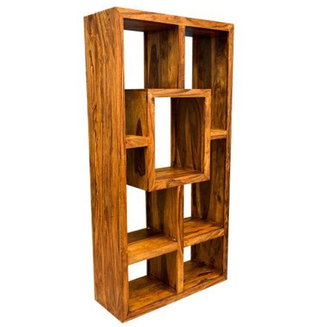 Sheesham Bookcases And Display Units In Light And Dark Colours And