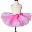 Girls Tutu Skirt Hot Pink & Light Fluffy Tulle Baby 