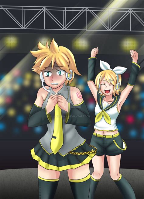 The Kagamine Sisters Tg By Rezuban On Deviantart