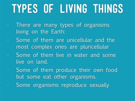 The 5 Kingdoms Of Living Things