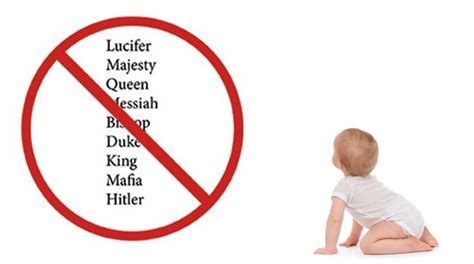 150 Surprising Baby Names That Are Banned Around The World Babynamescube